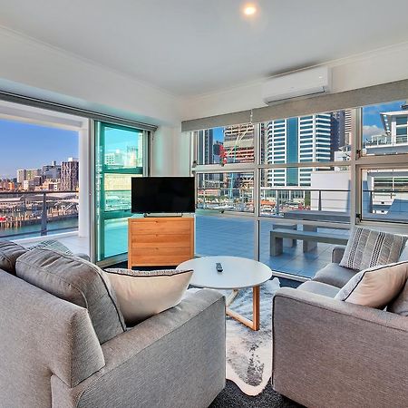 Apartamento Stunning Harbour & City View Studio L Aircon & Wifi Auckland Exterior foto