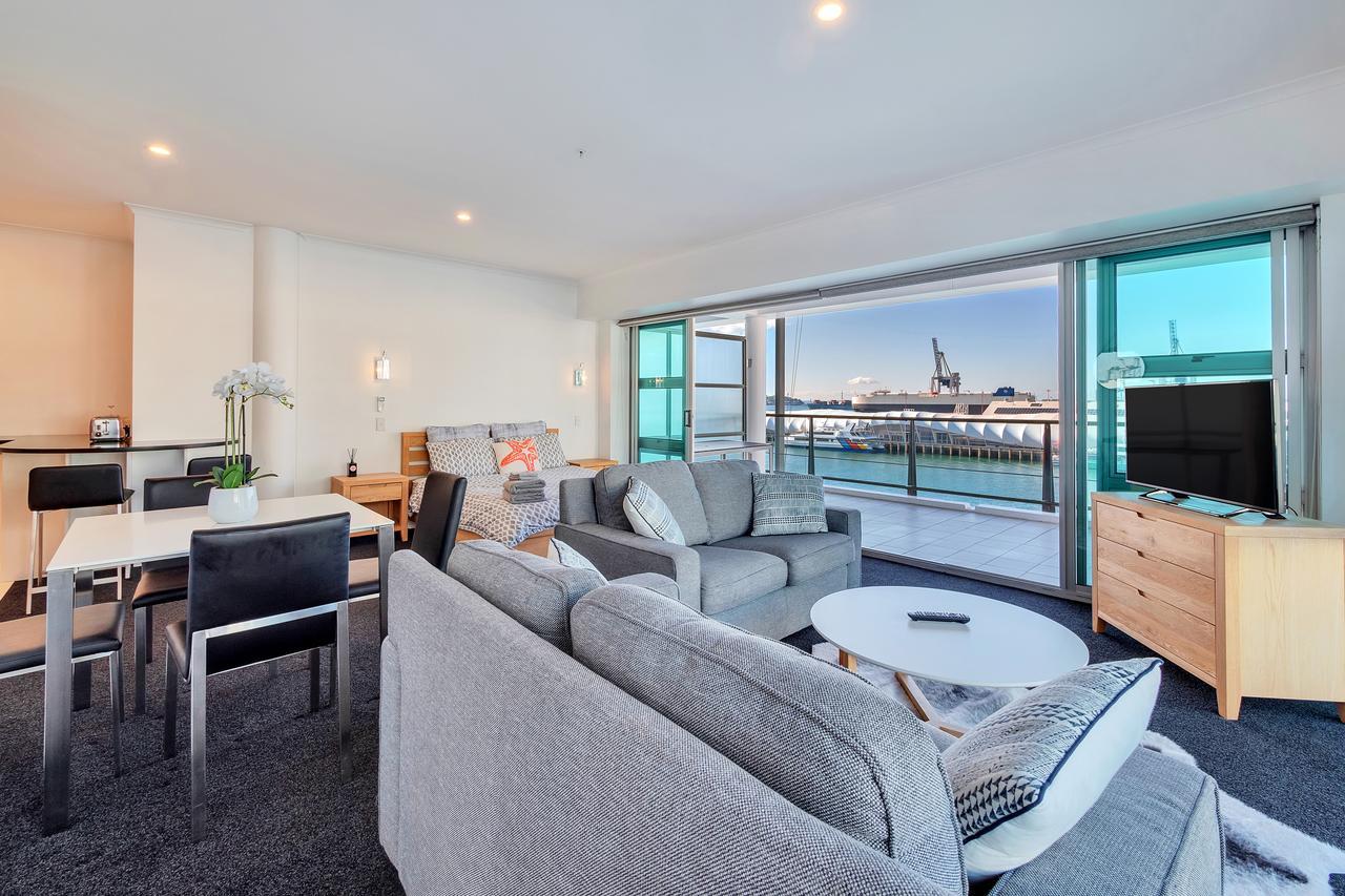 Apartamento Stunning Harbour & City View Studio L Aircon & Wifi Auckland Exterior foto