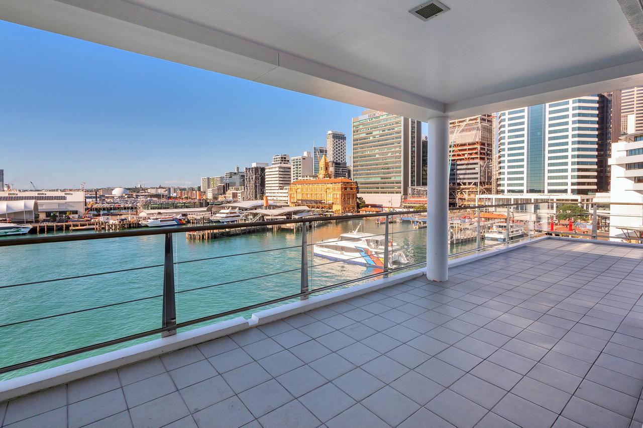 Apartamento Stunning Harbour & City View Studio L Aircon & Wifi Auckland Exterior foto